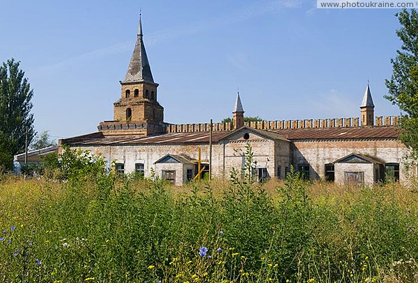 Vasylivka. Tower nestled church of Intercession Zaporizhzhia Region Ukraine photos