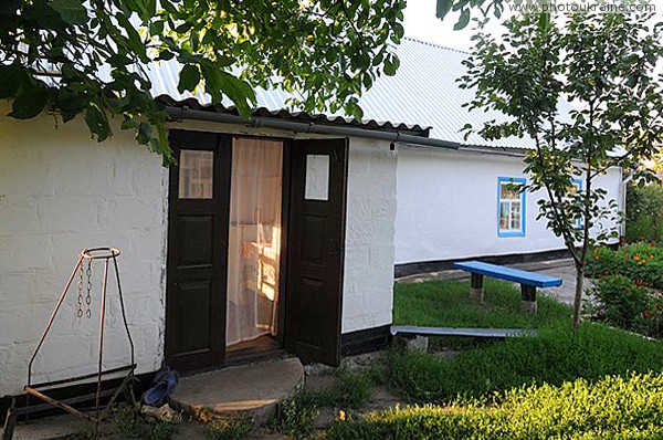 Guliaypole. On porch of offspring Nestor Makhno Zaporizhzhia Region Ukraine photos