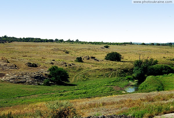 Kalaytanivka. Upper reaches of river Berda Zaporizhzhia Region Ukraine photos