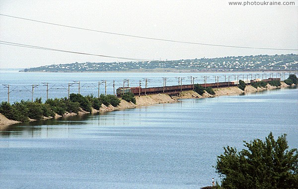 Kamianske. Arrow railway dams Zaporizhzhia Region Ukraine photos