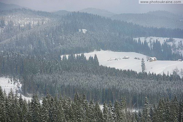Bukovel. Carpathian landscape beauty Ivano-Frankivsk Region Ukraine photos