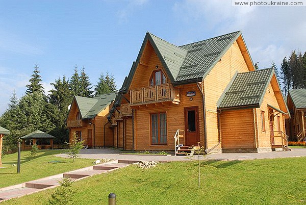 Bukovel. Cottage resort necklace Ivano-Frankivsk Region Ukraine photos