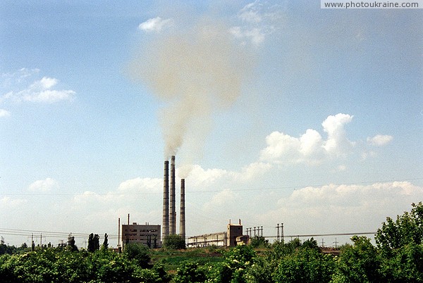 Burshtyn. Burshtyn Thermal Power Plant Ivano-Frankivsk Region Ukraine photos