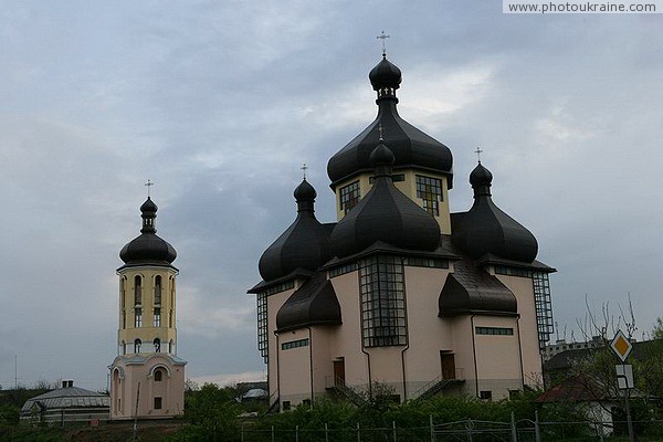 Burshtyn. East facade of the Church of All Saints Ivano-Frankivsk Region Ukraine photos