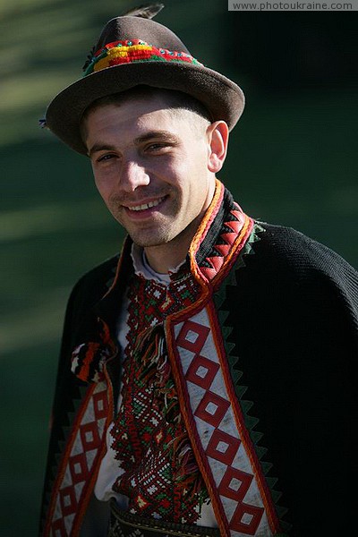 Vorokhta. Hutsul outfit Ivano-Frankivsk Region Ukraine photos