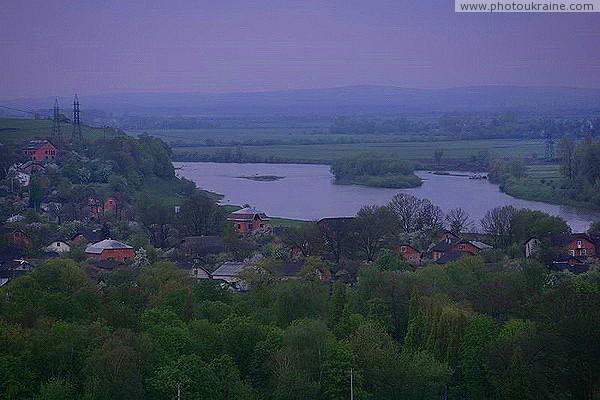 Galych. Right high bank of the Dniester River Ivano-Frankivsk Region Ukraine photos