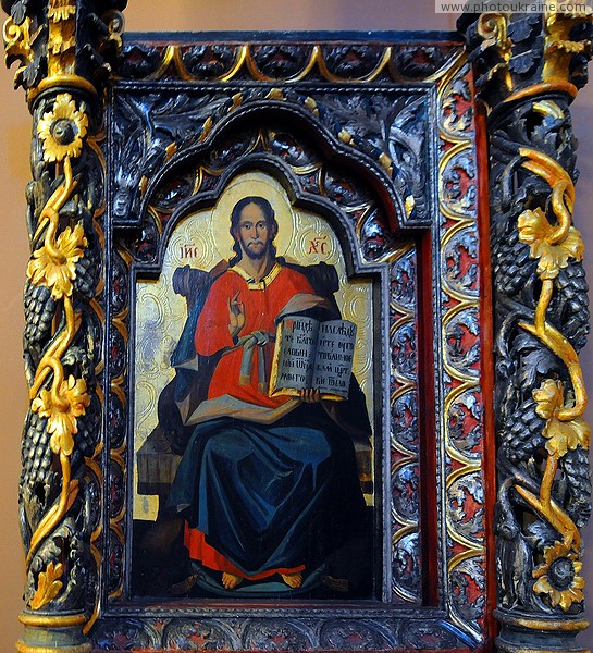 Ivano-Frankivsk. Icon in the Art Museum Ivano-Frankivsk Region Ukraine photos