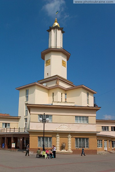 Ivano-Frankivsk. The building of the former town hall Ivano-Frankivsk Region Ukraine photos