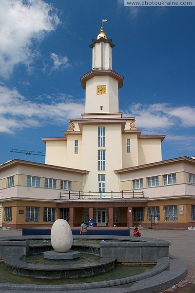 Ivano-Frankivsk. Town Hall in the constructivist style Ivano-Frankivsk Region Ukraine photos