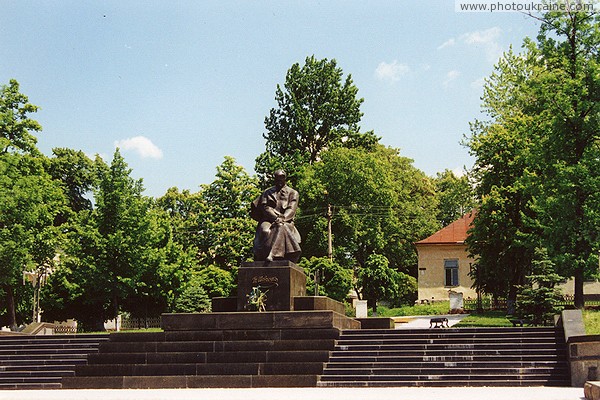 Kalush. Monument to Taras Shevchenko Ivano-Frankivsk Region Ukraine photos