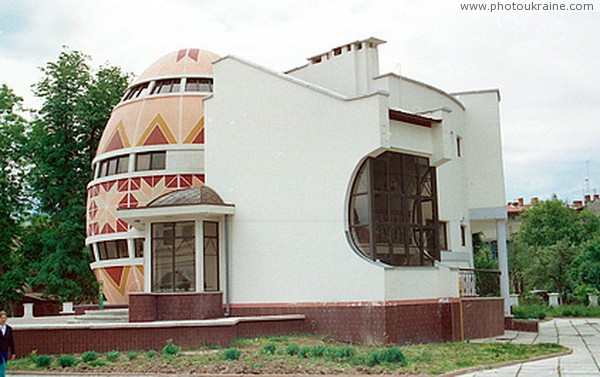 Kolomyia. Rear facade of the building of the Museum of Easter Eggs Ivano-Frankivsk Region Ukraine photos