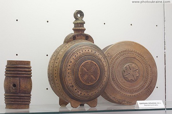 Kolomyia. Hutsul and Pokuttia Museum - flasks Ivano-Frankivsk Region Ukraine photos