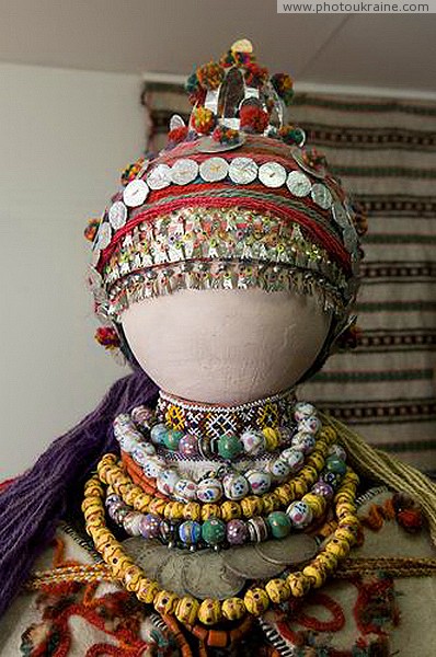Kolomyia. Hutsul and Pokuttia Museum - women's jewelry Ivano-Frankivsk Region Ukraine photos