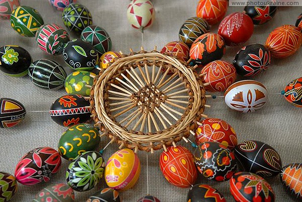 Kolomyia. Easter Egg Museum - Egg Sun Ivano-Frankivsk Region Ukraine photos