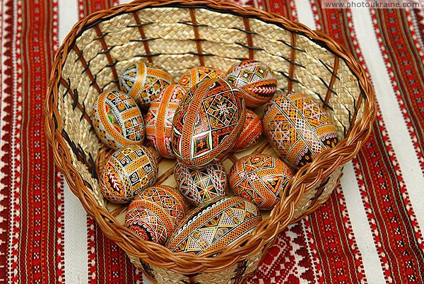 Kolomyia. Easter Eggs Museum - a variety of Easter eggs Ivano-Frankivsk Region Ukraine photos