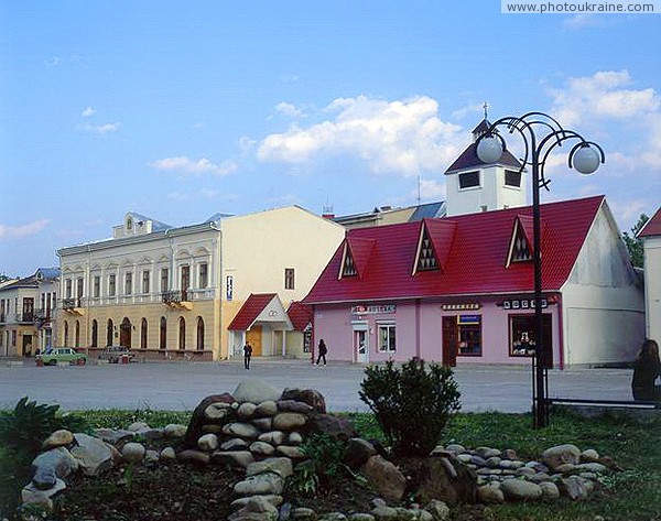 Kosiv. In the town square Ivano-Frankivsk Region Ukraine photos