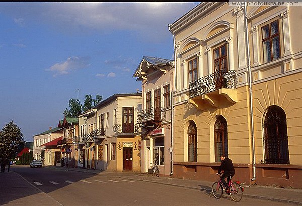 Kosiv. On Independence Street Ivano-Frankivsk Region Ukraine photos