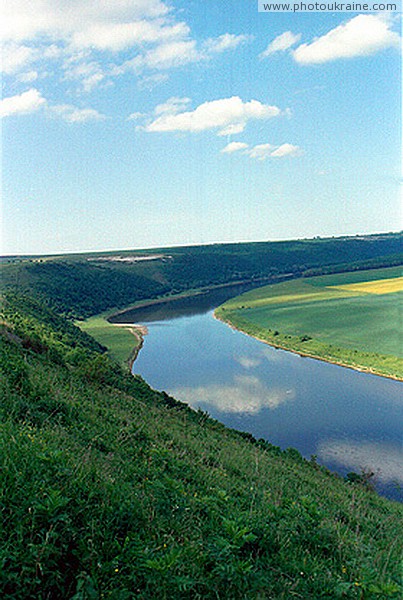 Nezvysko. Charming bend of the river bed of the Dniester Ivano-Frankivsk Region Ukraine photos
