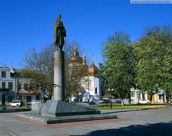 Rohatyn. Monument Roksolana on Roksolany Square Ivano-Frankivsk Region Ukraine photos