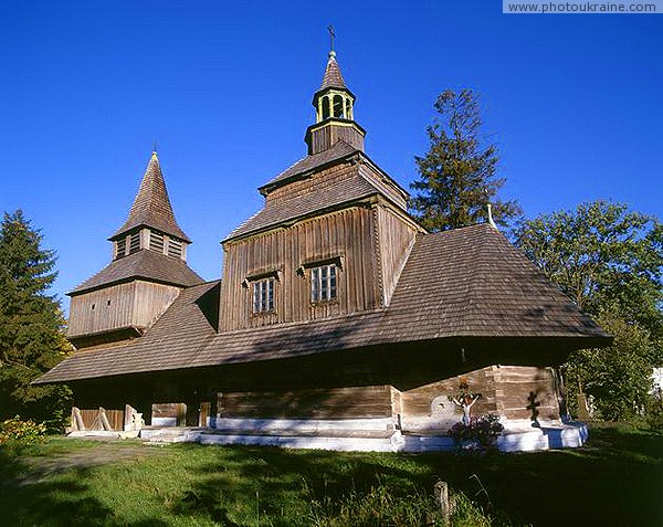 Rohatyn. Wooden Church of the Holy Spirit Ivano-Frankivsk Region Ukraine photos