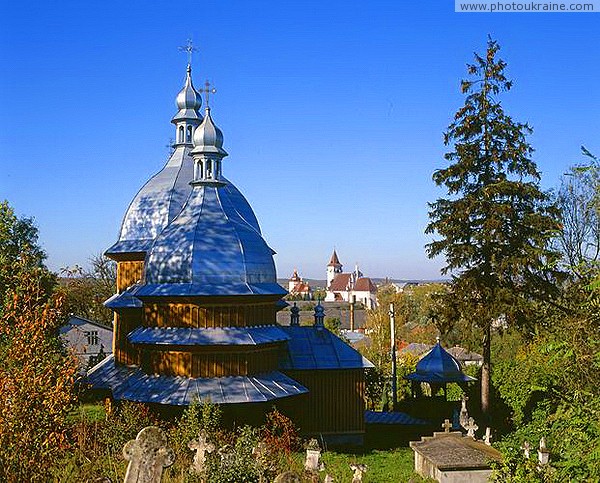Rohatyn. Church of St. Nicholas and the cemetery Ivano-Frankivsk Region Ukraine photos