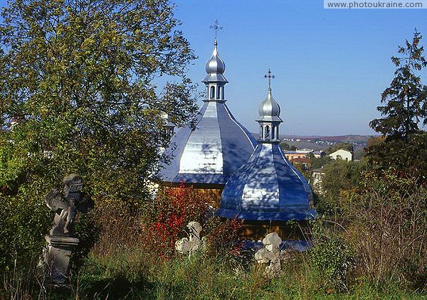 Rohatyn. The wooden church of St. Nicholas Ivano-Frankivsk Region Ukraine photos