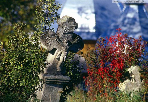 Rohatyn. Gravestones at the church of St. Nicholas Ivano-Frankivsk Region Ukraine photos