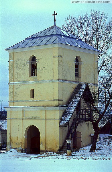 Shevchenkove. Tower-bell tower of the church of St. Panteleimon Ivano-Frankivsk Region Ukraine photos