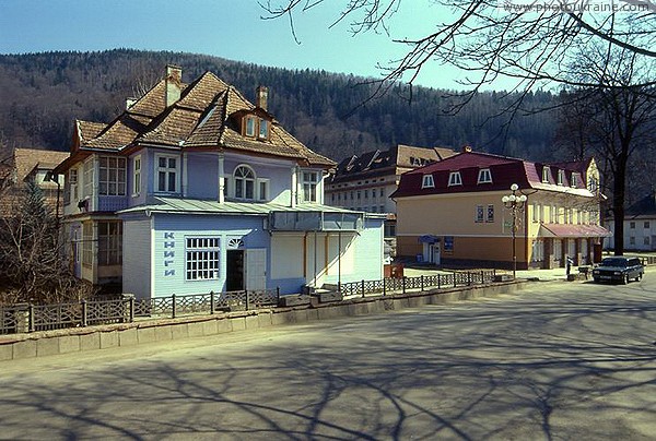 Yaremche. Stylish wooden villa of Polish times Ivano-Frankivsk Region Ukraine photos