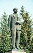 Small town Dobrovelychkivka, Kirovohrad Region, Lenin's Monuments 