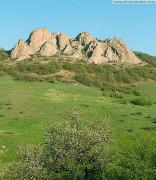 Karadag Nature Reserve. Ridge Balali-Kaya, Autonomous Republic of Crimea, Natural Reserves 
