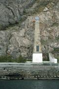 Balaklava. Obelisk on shore of bay, Sevastopol City, Monuments 
