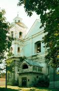 Berestechko. Front portico of church, Volyn Region, Churches 