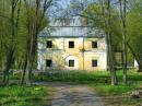 Holoby. Manor wing at young park, Volyn Region, Country Estates 