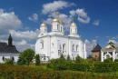 Zymne. Main temple of Svyatogorsky monastery, Volyn Region, Monasteries 