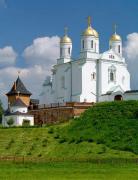 Zymne. Trinity church  first temple of Svyatogorsky monastery , Volyn Region, Monasteries 