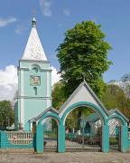 Lyuboml. Gates at church area, Volyn Region, Churches 