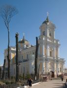 Lutsk. Alley to Trinity cathedral, Volyn Region, Churches 