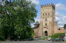 Lutsk. Lutsk castle, Lyubart tower and covered wooden gallery, Volyn Region, Fortesses & Castles 