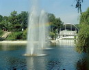 Dnipropetrovsk. Fountains in park of L. Globa, Dnipropetrovsk Region, Cities 