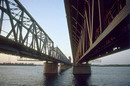 Dnipropetrovsk. Under lines of Amur bridge, Dnipropetrovsk Region, Cities 