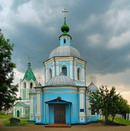 Kytayhorod. Parade facade of Assumption Church, Dnipropetrovsk Region, Churches 
