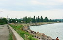 Nikopol. Dam  town embankment, Dnipropetrovsk Region, Cities 