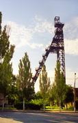 Kryvyi Rih. Mine in city, Dnipropetrovsk Region, Cities 