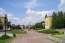 Kryvyi Rih. Houses of Soviet square, Dnipropetrovsk Region, Civic Architecture 