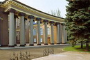 Kryvyi Rih. Colonnade of Metallurgists palace, Dnipropetrovsk Region, Civic Architecture 