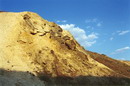 Oleksievo-Druzhkivka. Fossils on wall of quarry, Donetsk Region, Geological sightseeing 
