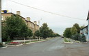 Dokuchaevsk. On central street of town, Donetsk Region, Cities 