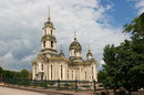 Donetsk. Territory of Holy Transfiguration Cathedral, Donetsk Region, Churches 