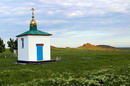 Kamiani Mohyly Reserve. Chapel, Donetsk Region, Churches 
